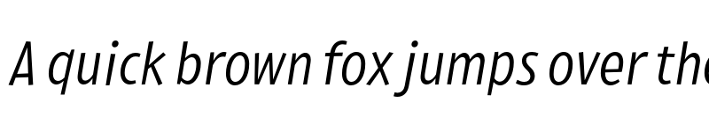 Preview of PedestriaMVB Italic