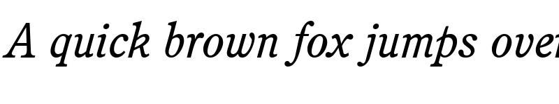 Preview of Perspective SSi Italic