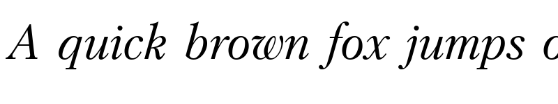 Preview of Petersburg Italic Cyrillic