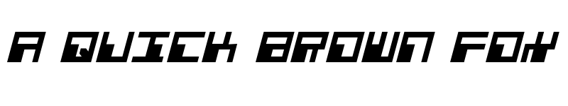 Preview of Phaser Bank Bold Italic Bold Italic