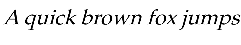 Preview of Pheasant Italic