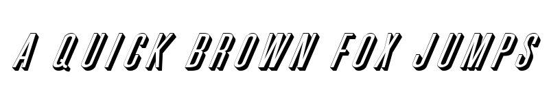 Preview of Phoenix Wide D Italic