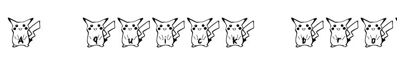 Preview of Pika Pika Regular