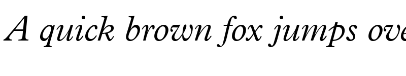 Preview of Plantin Light Light Italic