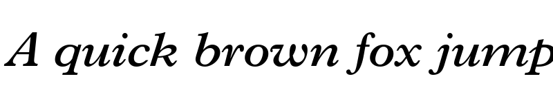 Preview of Plantin MT Semi Bold Italic