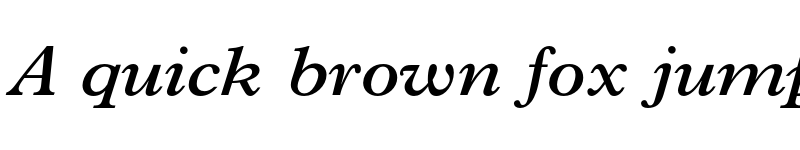 Preview of Plantin Semi Bold Italic