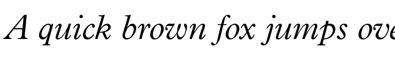 Preview of Plantin Std Light Italic