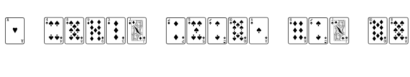 Preview of Playing Cards Regular