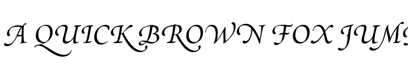 Preview of Poetica SuppSwashCapsII Italic