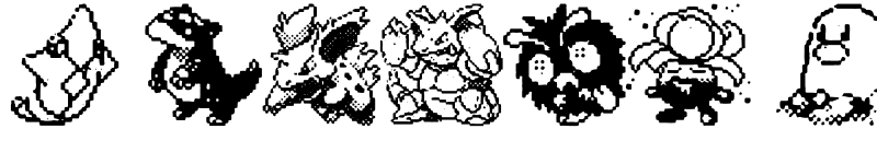 Preview of Pokemon pixels 1 Regular