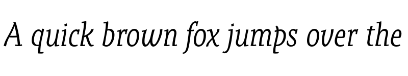 Preview of Poseidon Italic