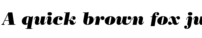 Preview of PosterBodoni It BT Italic