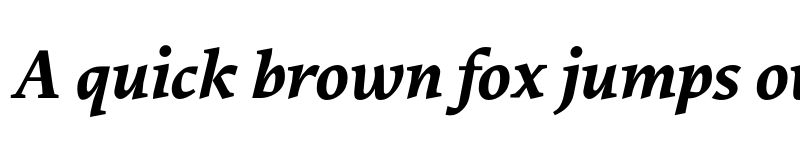 Preview of Proforma Bold Italic