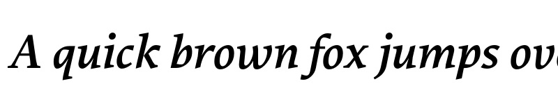 Preview of Proforma SemiBold Italic