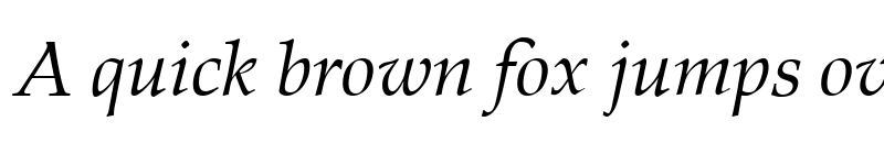 Preview of Prospero Italic