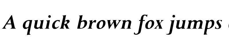 Preview of Purloin Bold Italic