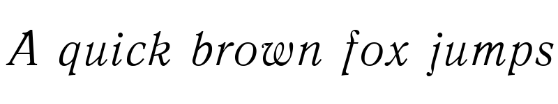 Preview of QuantAntiquaCTT Italic