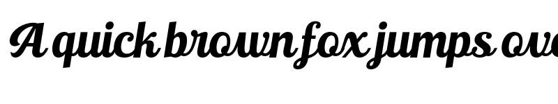 Preview of Ralsteda Bold Italic