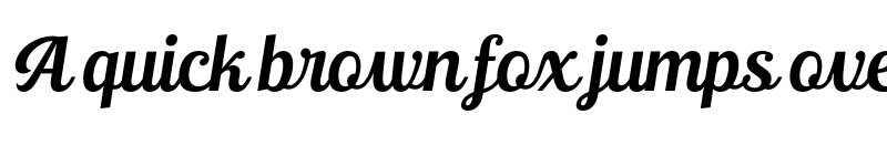 Preview of Ralsteda Medium Italic