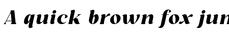 Preview of Regis Extra Bold Italic