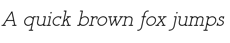 Preview of Register Serif BTN Oblique