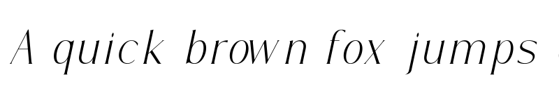 Preview of Regoza Italic Italic