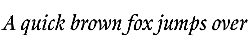 Preview of RenardNo1 Italic