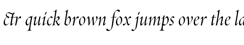 Preview of Requiem Fine-HTF-Ligs Italic