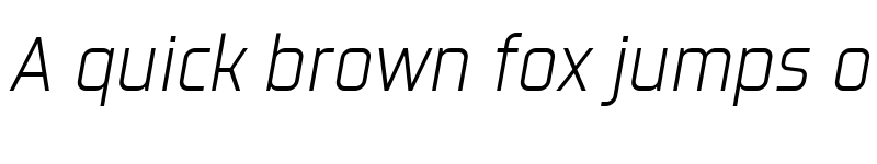 Preview of Revx Neue Light Italic