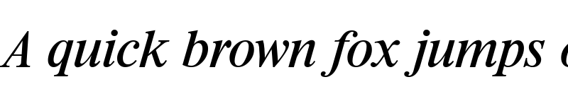 Preview of Riccione-Serial DB RegularItalic