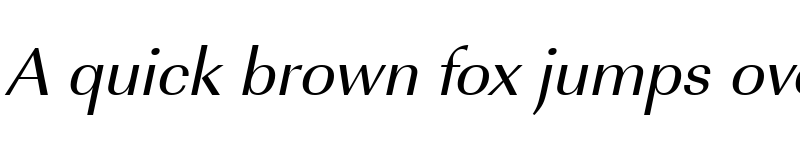 Preview of RicoBecker Italic