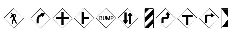 Preview of Road Warning Sign Medium