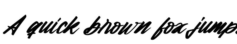 Preview of Rock Degun Italic