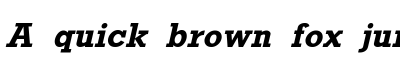 Preview of Rockney Bold Italic