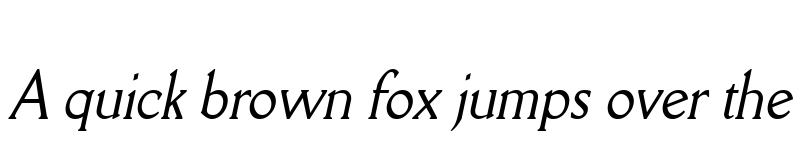 Preview of Rory Condensed Italic
