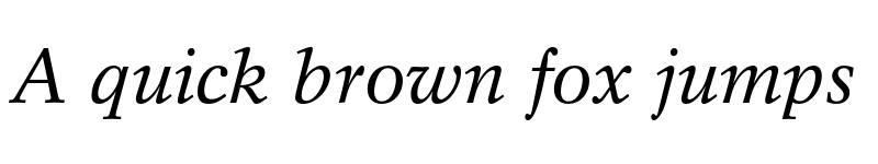 Preview of Rotation Italic