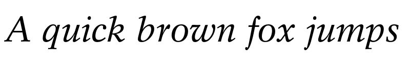 Preview of Rotation LT Std Italic
