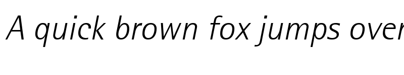 Preview of RotisSemiSans46-Light LightItalic