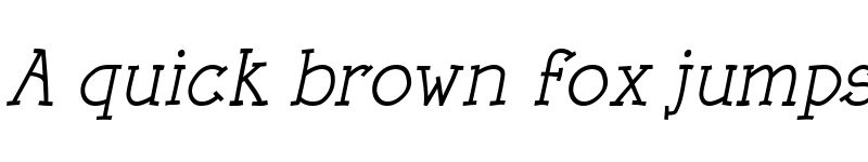 Preview of Rough LT Light Bold Italic
