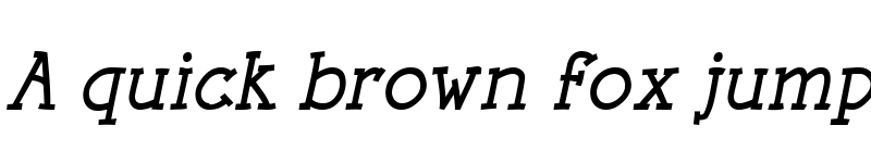 Preview of Rough LT Regular Bold Italic