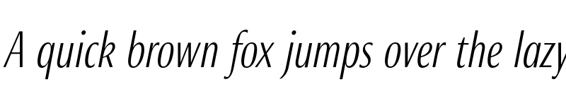 Preview of Roxy Light Italic