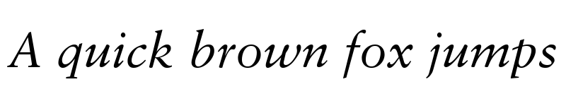 Preview of Sabon LT Italic