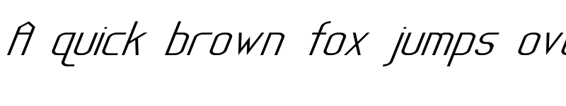 Preview of Sanity Wide Italic