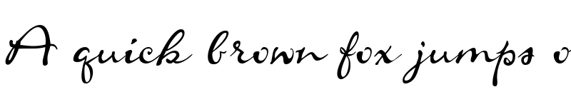 Preview of Scrap Cursive Regular