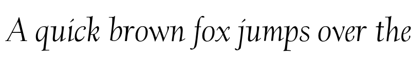 Preview of Scripps College OS Std Italic