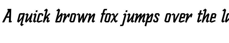 Preview of Scriptek Italic LET Plain