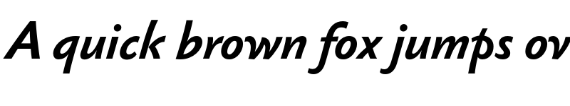 Preview of Sebastian Text Bold Italic