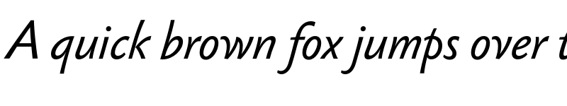 Preview of Sebastian Text Italic