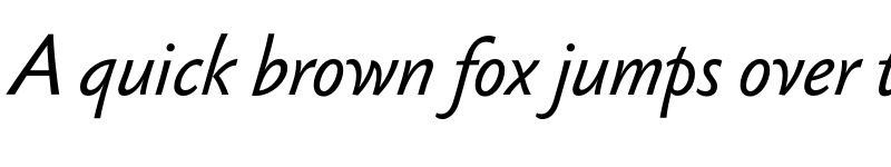 Preview of Sebastian Text Pro Italic