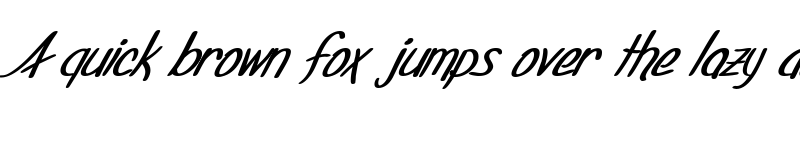 Preview of SF Foxboro Script Bold Italic